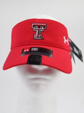 Women's NWT Under Armour Texas Tech Visor